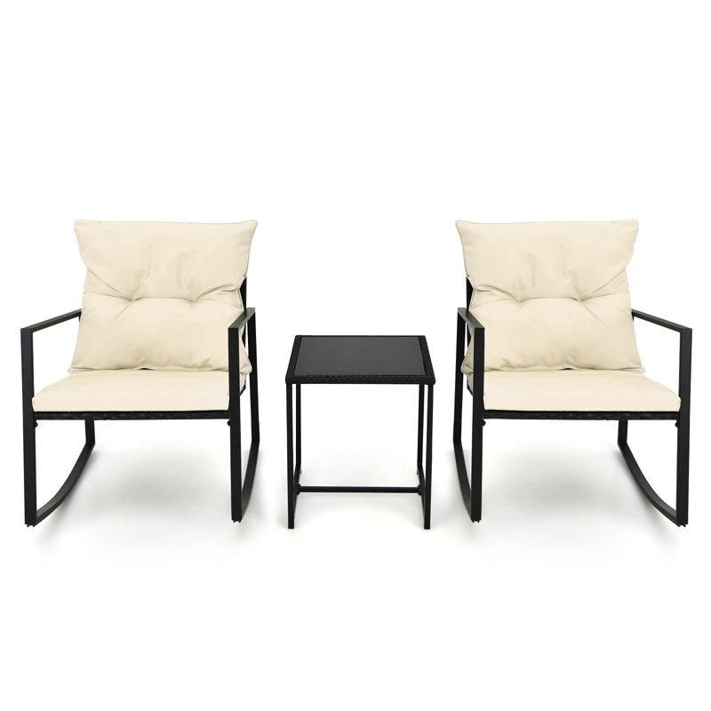 Outdoor Jorgia 2 - Person Seating Group, White