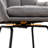 Balwant Upholstered Swivel Height Bar Stool with Metal Legs-984710028