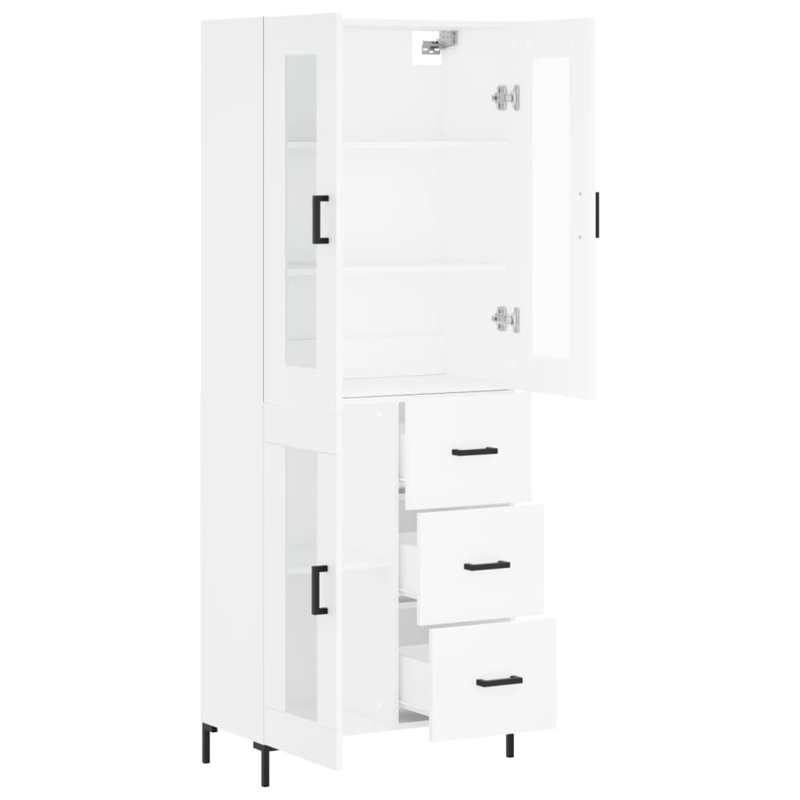 Naquasha 69.5cm Sideboard, White