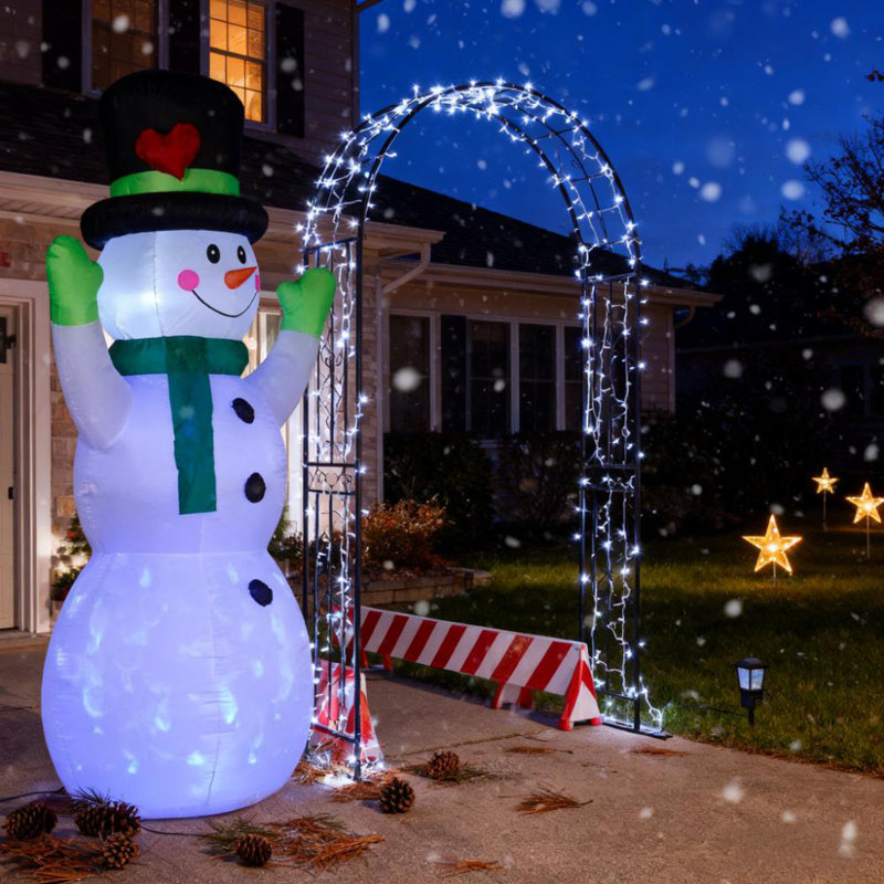 Joyeux bonhomme de neige gonflable Perfect Christmas