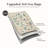 Garbrand Jungle Animal & Floral Washable Beige 8X10 Area Rugs - Ultra Thin Non Slip Rug For Living Room Bedroom Kids Room / Nursery-1500934833