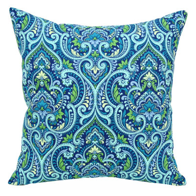  Geometric Indoor/Outdoor Throw Pillow