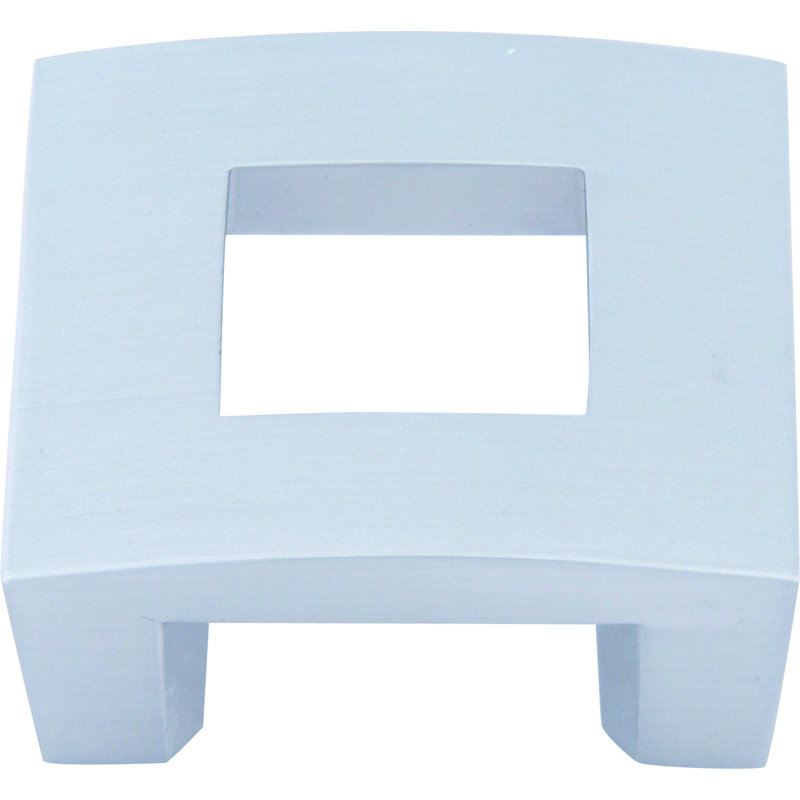 Centinel 1 3/4" Length Square Knob, Brushed Nickel