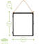 Nicola Spring - Hanging Metal Photo Frames - Black-114190888-114190896-114190889