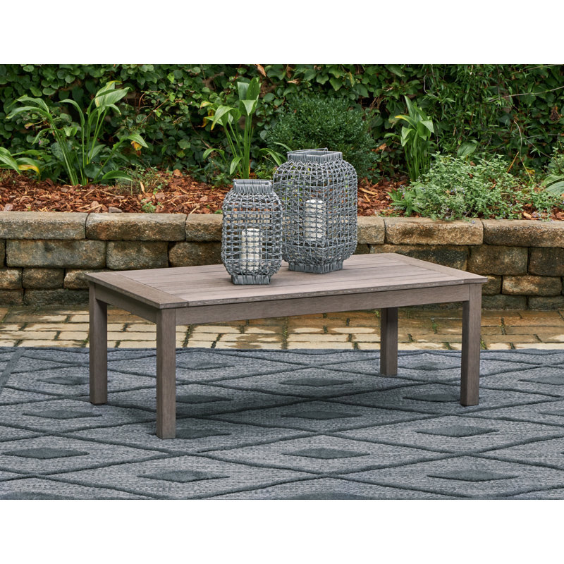 Franchette Rectangular Outdoor Coffee Table , 48.75 " W 26.5 " D