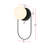 Silas Outdoor Wall Sconce in Black