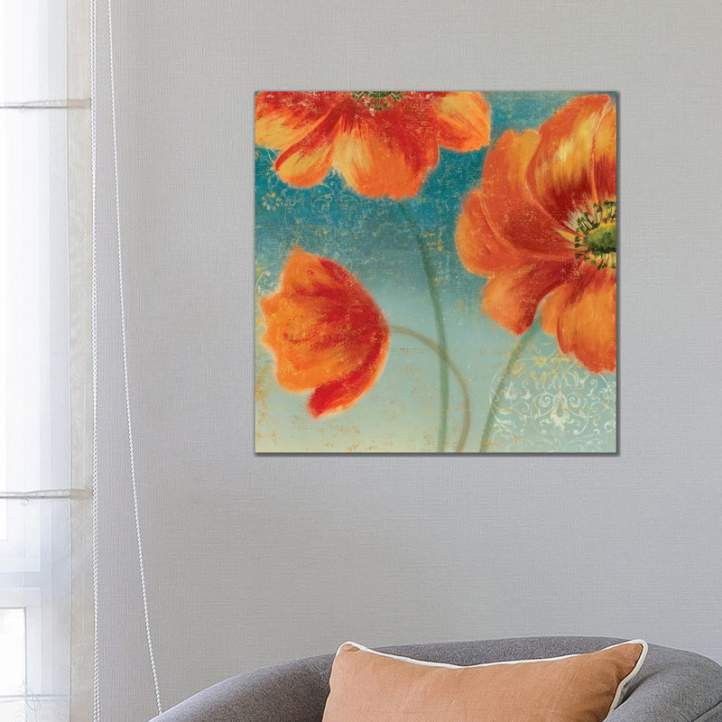 Putchy's Garden II by Asia Jensen - Wrapped Canvas Painting