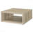 Distressed Pine Square Engineered Wood Coffee Table-1659667711