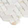 Aspekt Hex Matte Calacatta Mosaic