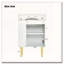 Meuble-lavabo simple en céramique