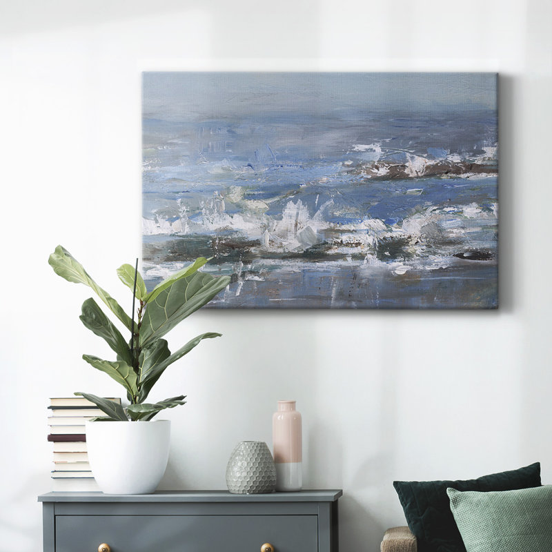 Toile tendue Overcast Tides II-Gallery, H 12 po x l 18 po