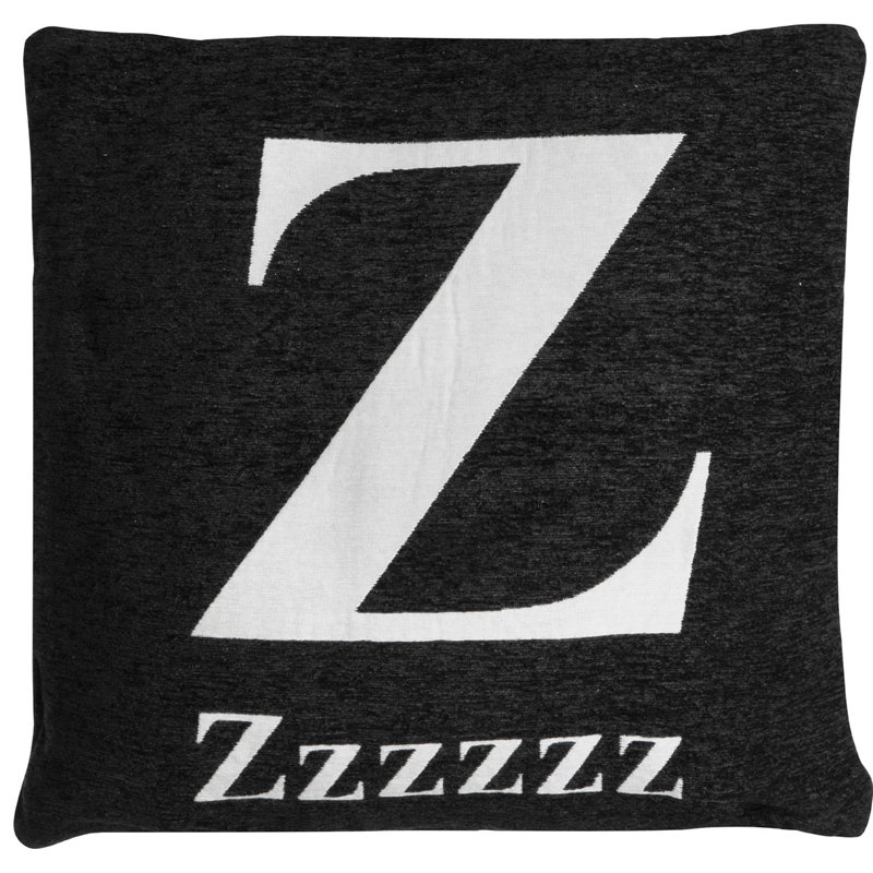 Whalley Square Cushion, Black