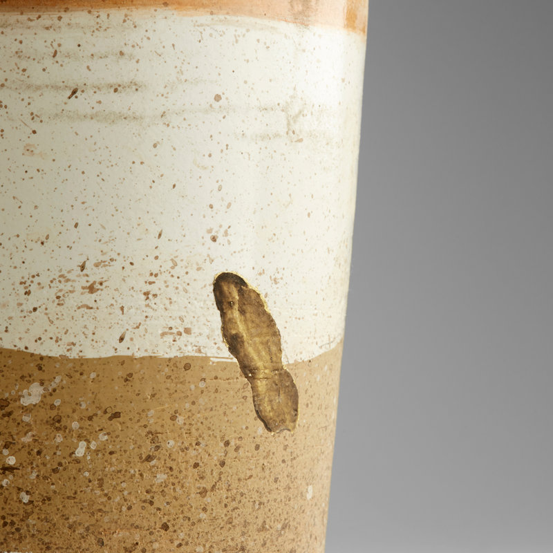 Kota Handmade Ceramic / Porcelain Table Vase, 12" H x 6" W x 6" D