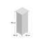 Minerva 45 cm W Chest of 5 Drawers