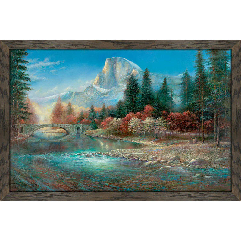 Yosemite par Ruane Manning - reproduction de cadre photo, H 21,5 po x l 27,5 po x P 0,75 po