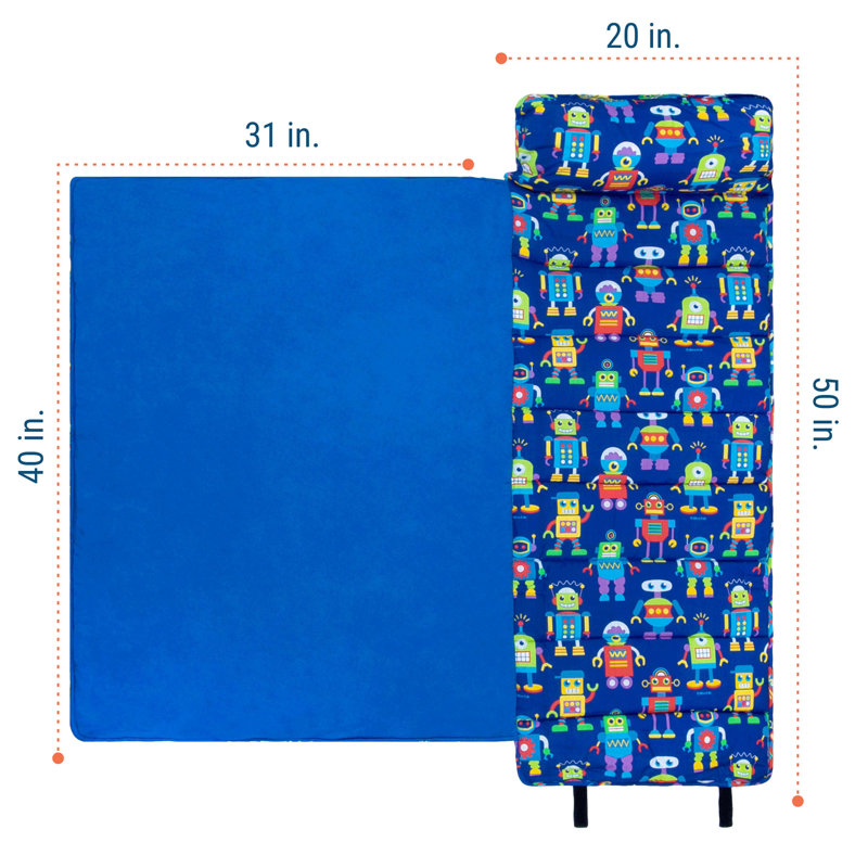 Tapis de sieste Wildkin Kids Original, Robots