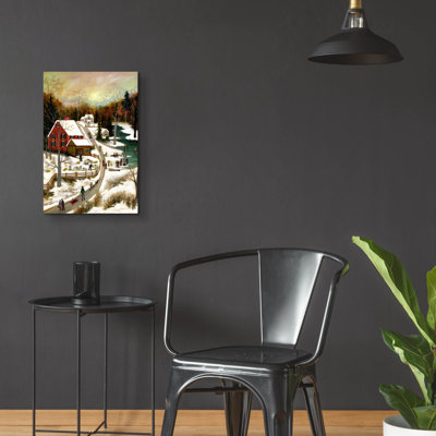  'March Twilight' by JL Munro Acrylic Glass Wall Art, 16" x 24"