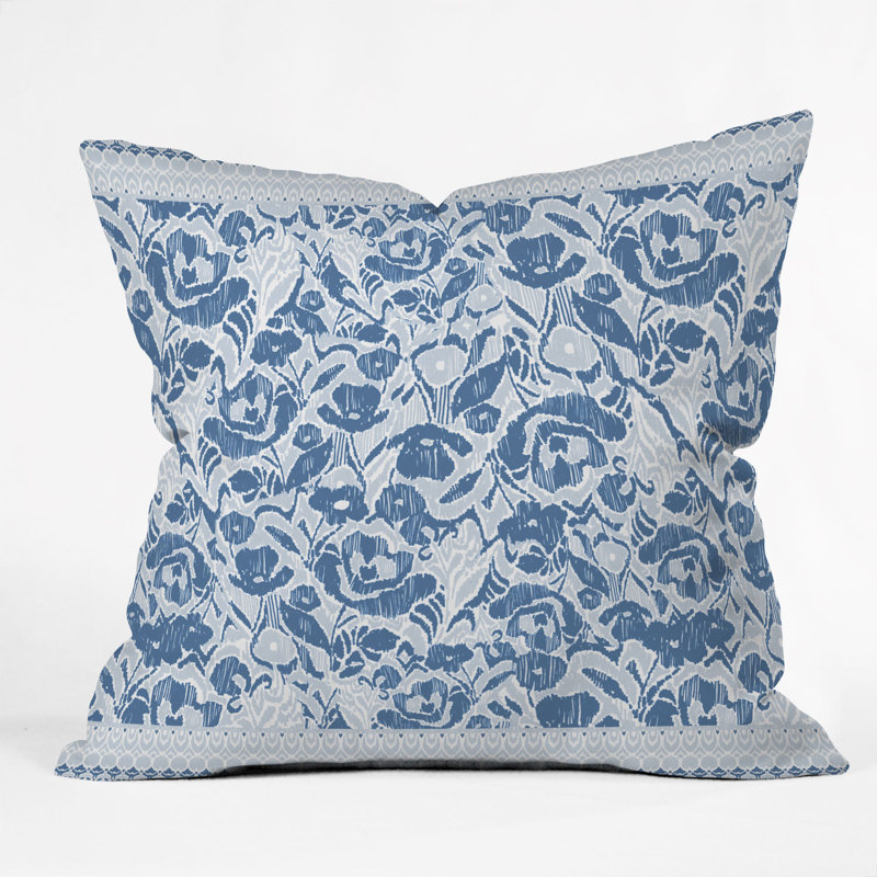 Coussin décoratif intérieur / extérieur Gabriela Fuente Kora, 18 po x 18 po