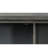 Velika Weathered Gray Finish Console Table W/ 1 Open Compartment Storage