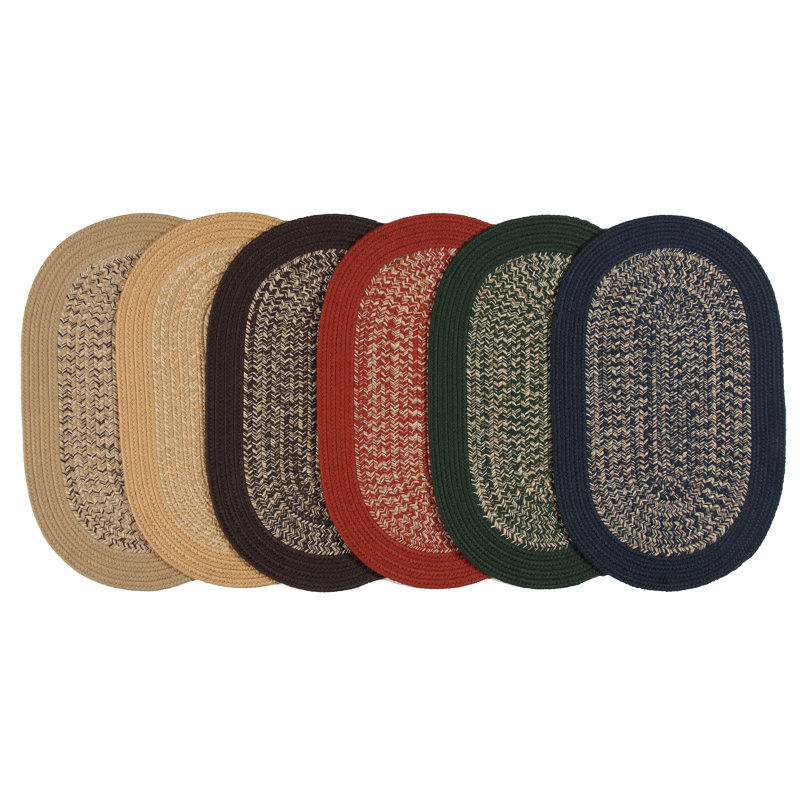 Tapis beige tressé Nurgul, Tapis de couloir 2 pi x 5 pi
