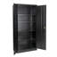 Armoire de rangement en métal à 5 tablettes de 72 po Karndeep-1082068561