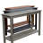 Eucalyptus Console Table, Silver Gray