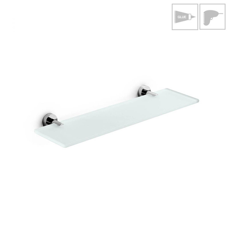 Spritz Wall Shelf, 1" H x 19.4" W x 4.5" D