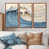 Brown Floater Framed Canvas