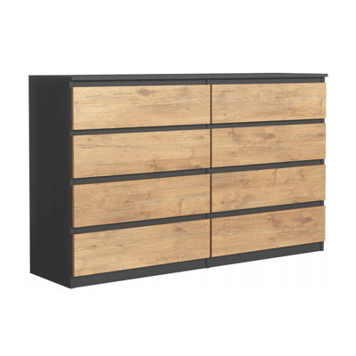 140 cm W Chest of 8 Drawers