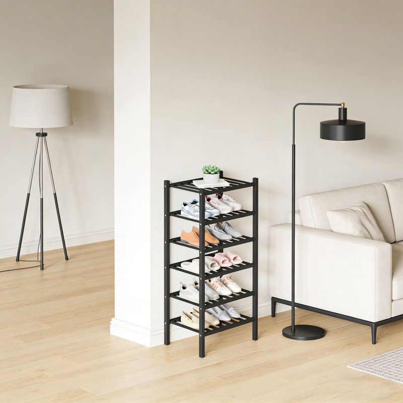 Bamboo Shoe Rack