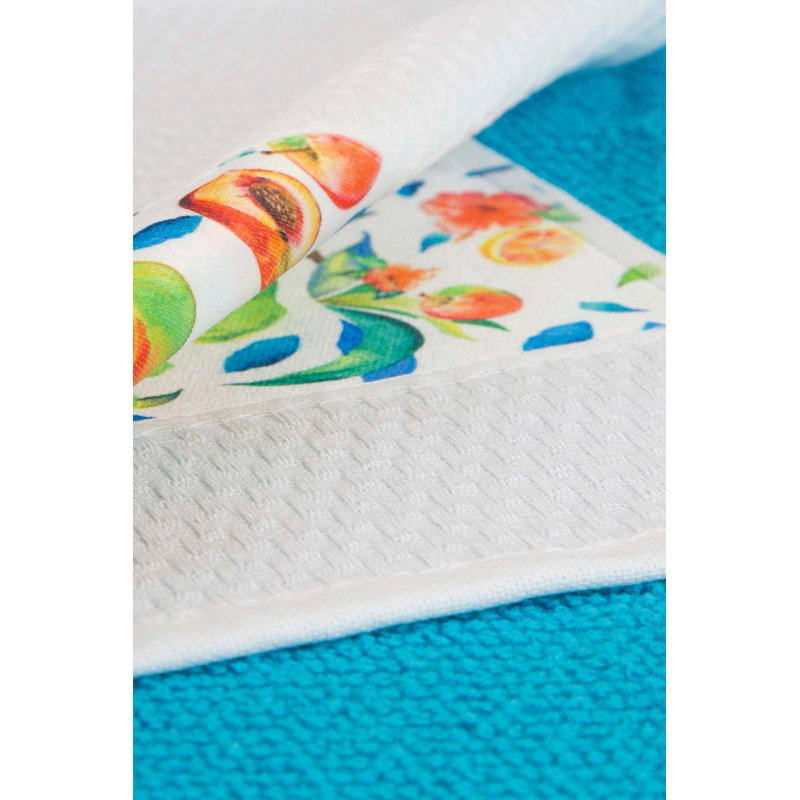 Ensemble de serviettes 100% coton 2 pièces Bevin