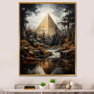 Pyramid Timeless Wonder - Cityscapes, reproduction d'art sur toile