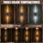 Magnetic Wall Light Touch Control Detachable Rechargeable Industrial Wall Sconce