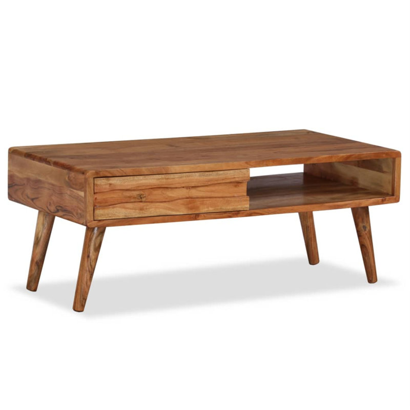 Table basse simple avec rangement Pickel