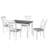 5 Piece Dining Set Modern Dinning Table Set Kitchen Set For 4,,dining room set,dinning table set-1909123840-1890863740-1890863738