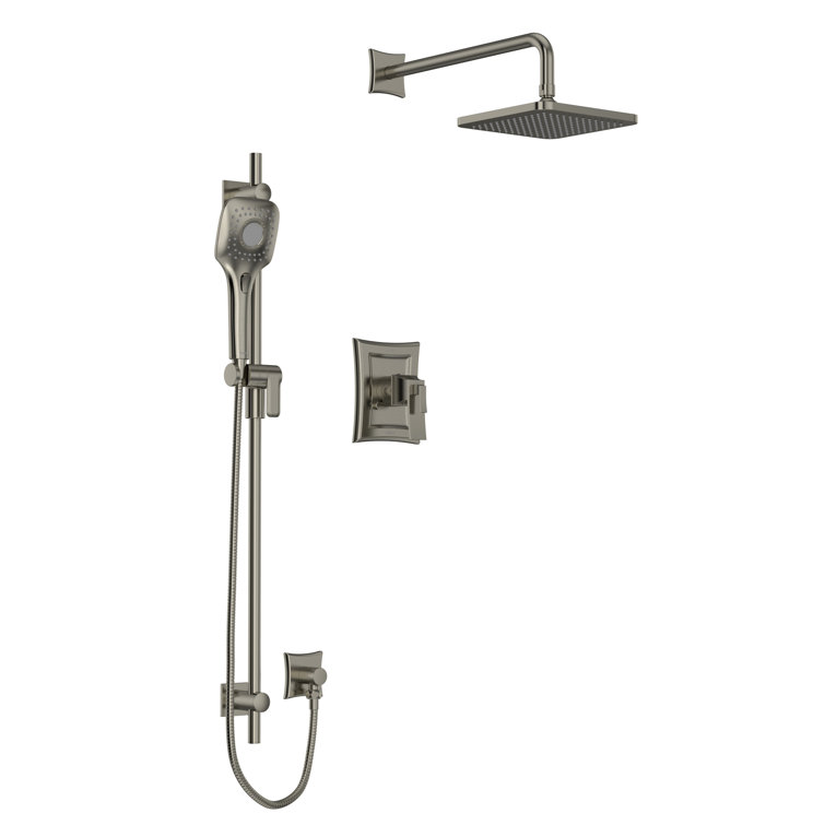 Eiffel 1/2" Thermostatic & Pressure Balance Shower System with up to 3 Shared Functions featuring RioWise Valve Technology