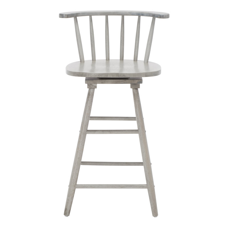Tabouret de comptoir pivotant Ray, Gris