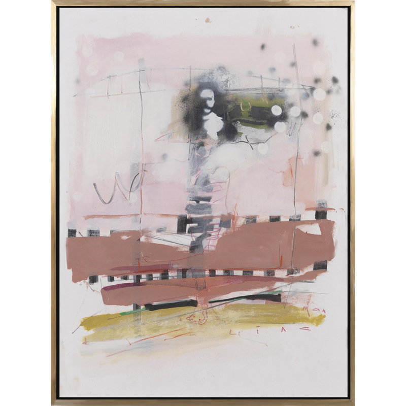Fair Grounds Painting, 48" H x 36" W