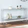 Luisdavid 52'' Glass Top Console Table