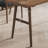 Nut-brown Rectangular Solid Wood Writing desk-613956644