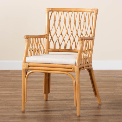 Bali & Pari Bordes Bohemian Rattan Arm Chair