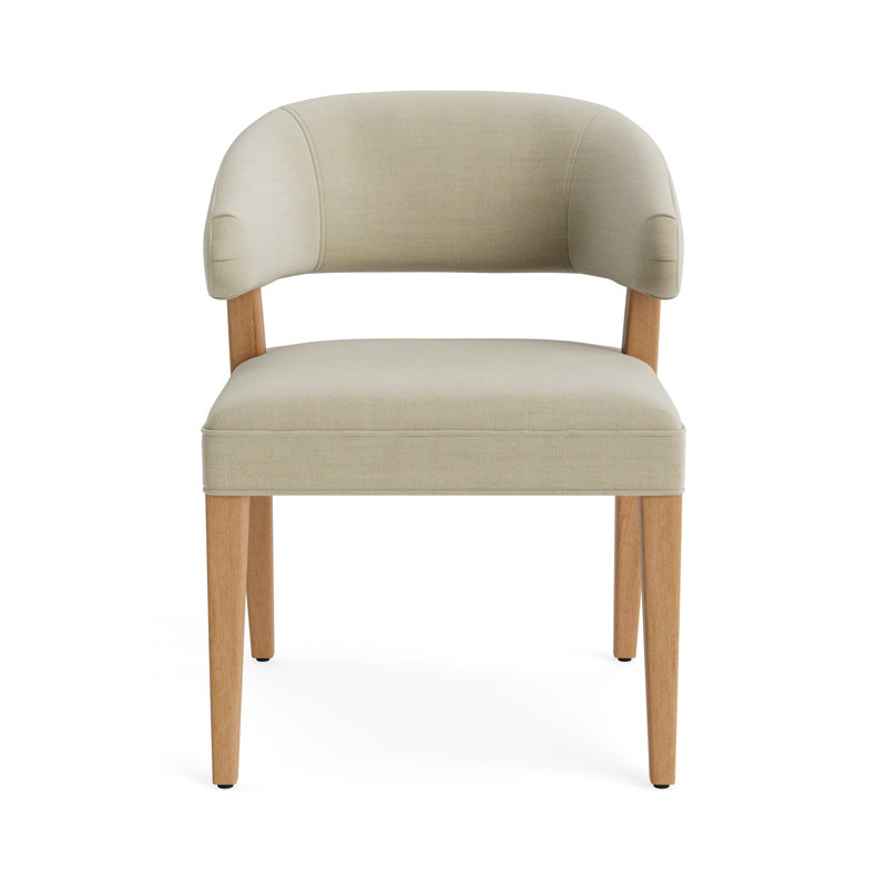 Keane Dining Chair, Performance Linen - Flax, Natural