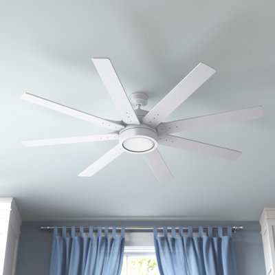 Xerxes Modern Indoor Ceiling Fan with Lights and Remote Control