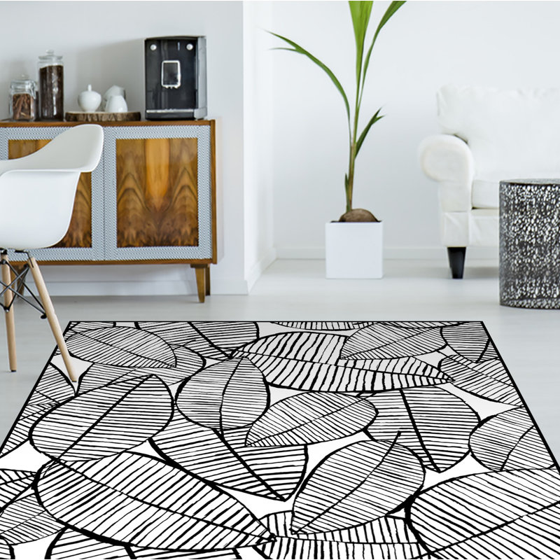 Brophy Vinyl Machine Printed Area Rug, Rectangle 200 x 266cm