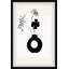 Donut Vase - Single Picture Frame Print-639472416