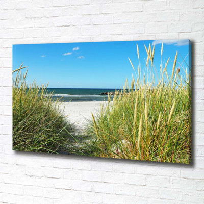 Coastal Dunes - Wrapped Canvas Print