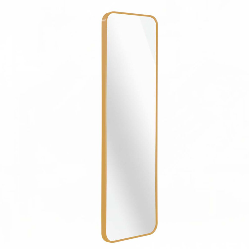 14 po x 47 po, Doré, Rectangulaire