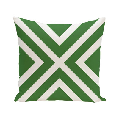 Housse de coussin d'extérieur carré «X»