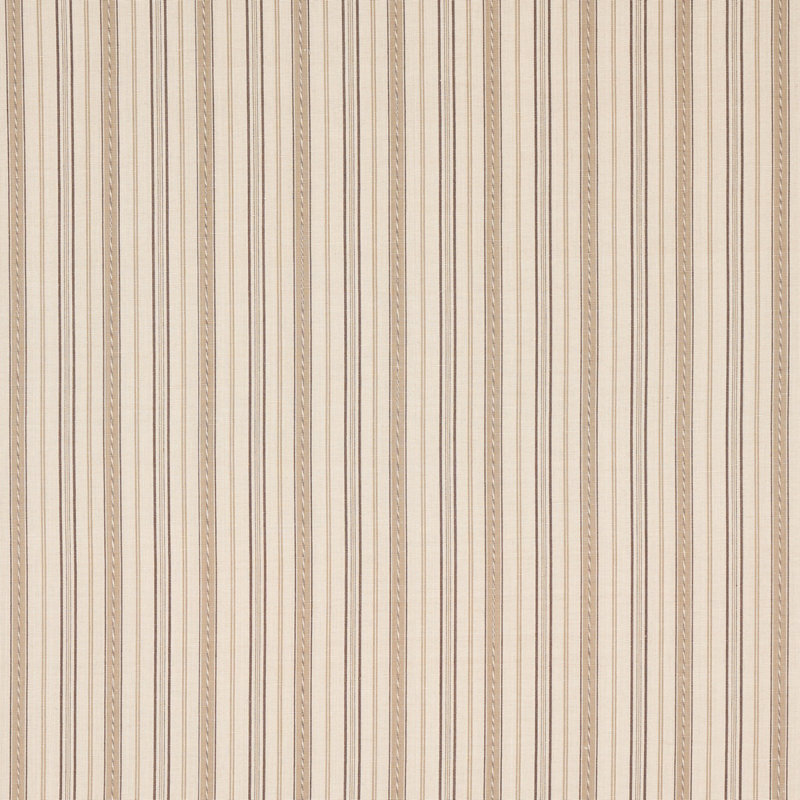 Tissu à rayures légères, Café