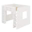 Lit mezzanine en bois avec tablettes de rangement-1343853340